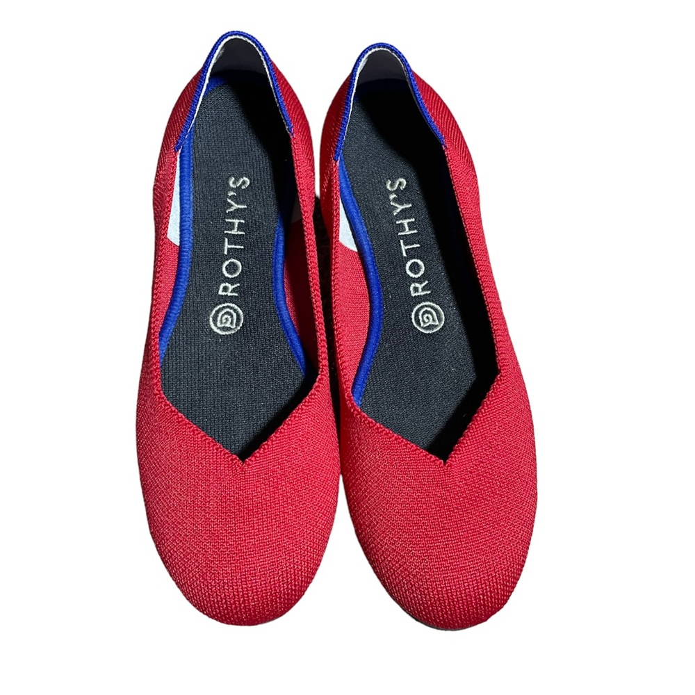 Red Round Toe Rothy’s Size 8 - Picture 8 of 15